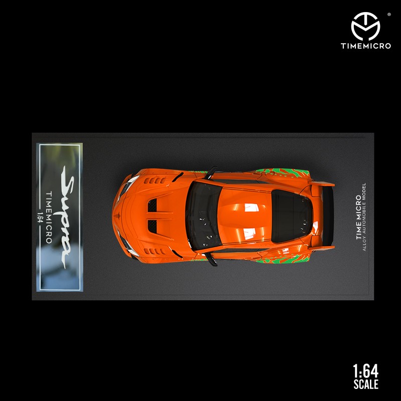 TimeMicro 1:64 RE RX7 y Supra A80Z Fast & Furious Paul Walker modelo de aleación pintada con tema - AliExprs 26