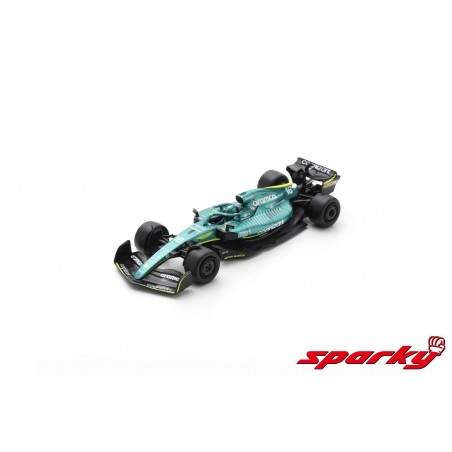  AMR22 # 18 Lance Stroll Aramco Cognizant F1 Campeonato Mundial  de Fórmula Uno (2022) 1/64 Modelo Fundido a Presión de Sparky Y263 : Arte y  Manualidades